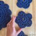 Flower Coaster & Trivet Set