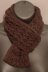 Cowl Infinity Scarf with Zig Zag Pattern