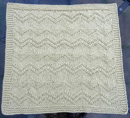 Zig zag blanket