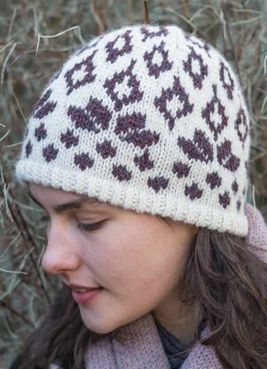 Marguerite Hat in Berroco Ultra Alpaca - Pv2-7 - Downloadable PDF