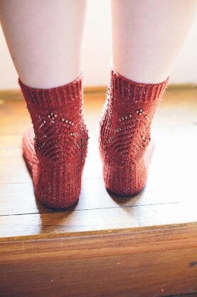 Sparkle Christmas Tree Socks