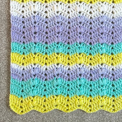 Gemstone Ripple Blanket