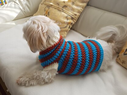 Lou Lou Sporty Dog Sweater
