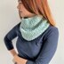 'Glacier Blue' Cowl