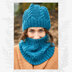 Louise Hat & Cowl -  Knitting Pattern For Women in Willow & Lark Heath Solids by Willow & Lark