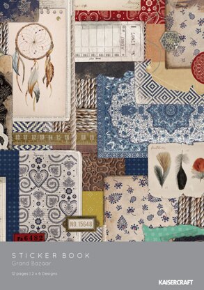 Kaisercraft Sticker Book - Grand Bazaar