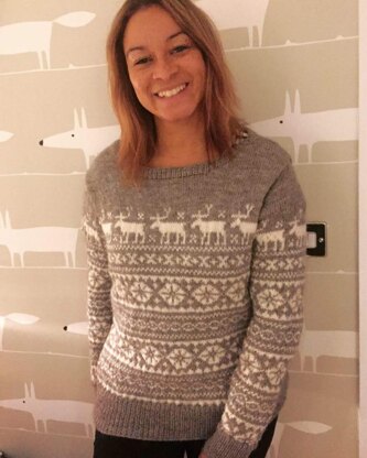 Cosy fairisle jumper