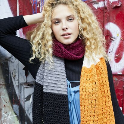 Pelham Bay Shawl in Lion Brand Touch of Merino - L80112 - Downloadable PDF