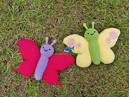 Amigurumi Butterfly Pattern No.61