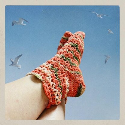 Ankle Crochet Socks