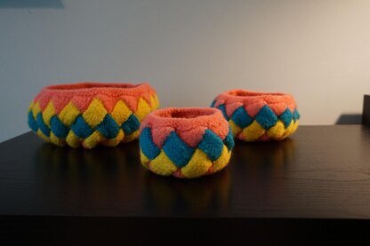 Tisket Tasket Entrelac Baskets