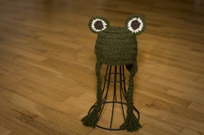 Frog Baby Hat Pattern Quick and Easy