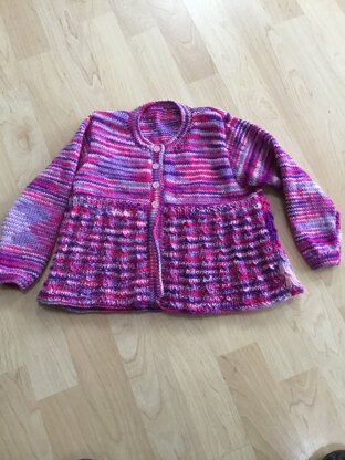 nemy's pink cardigan