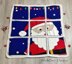 Santa Window Pane Afghan