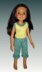 Capri Pants and Sleeveless Shirt for BFC Ink. dolls, 18 inch slim doll