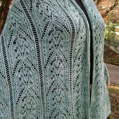 Laddered Tome Shawl