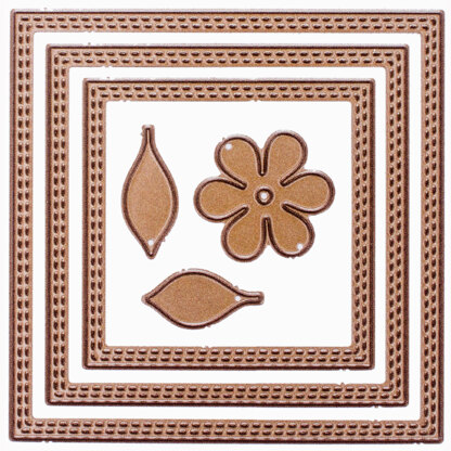 Therm O Web Gina K Designs 3 Nested Square Dies - Small