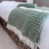 Cozy V-Stitch Blanket