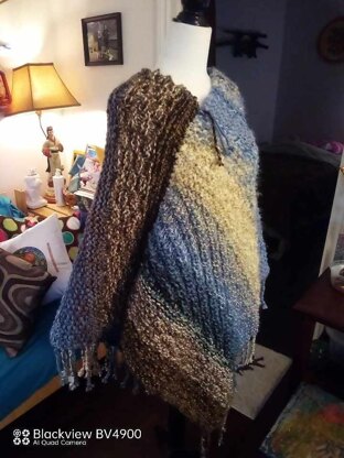 Wild Island Poncho Plus Scarf