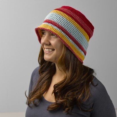 682 Red Bud Hat - Crochet Pattern for Women in Valley Yarns Southwick