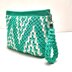 Geometric Pouch with Wristlet