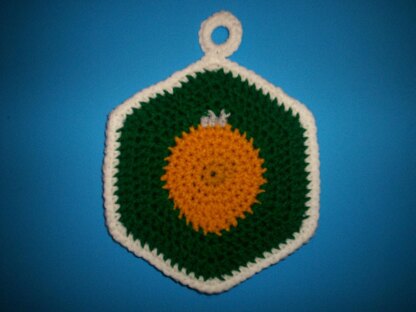 Christmas Ornament Potholder C-147