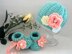 Pattern Baby Jacket Baby Pants Baby Shoes Baby Beanie Baby Set by Elena Mitchell