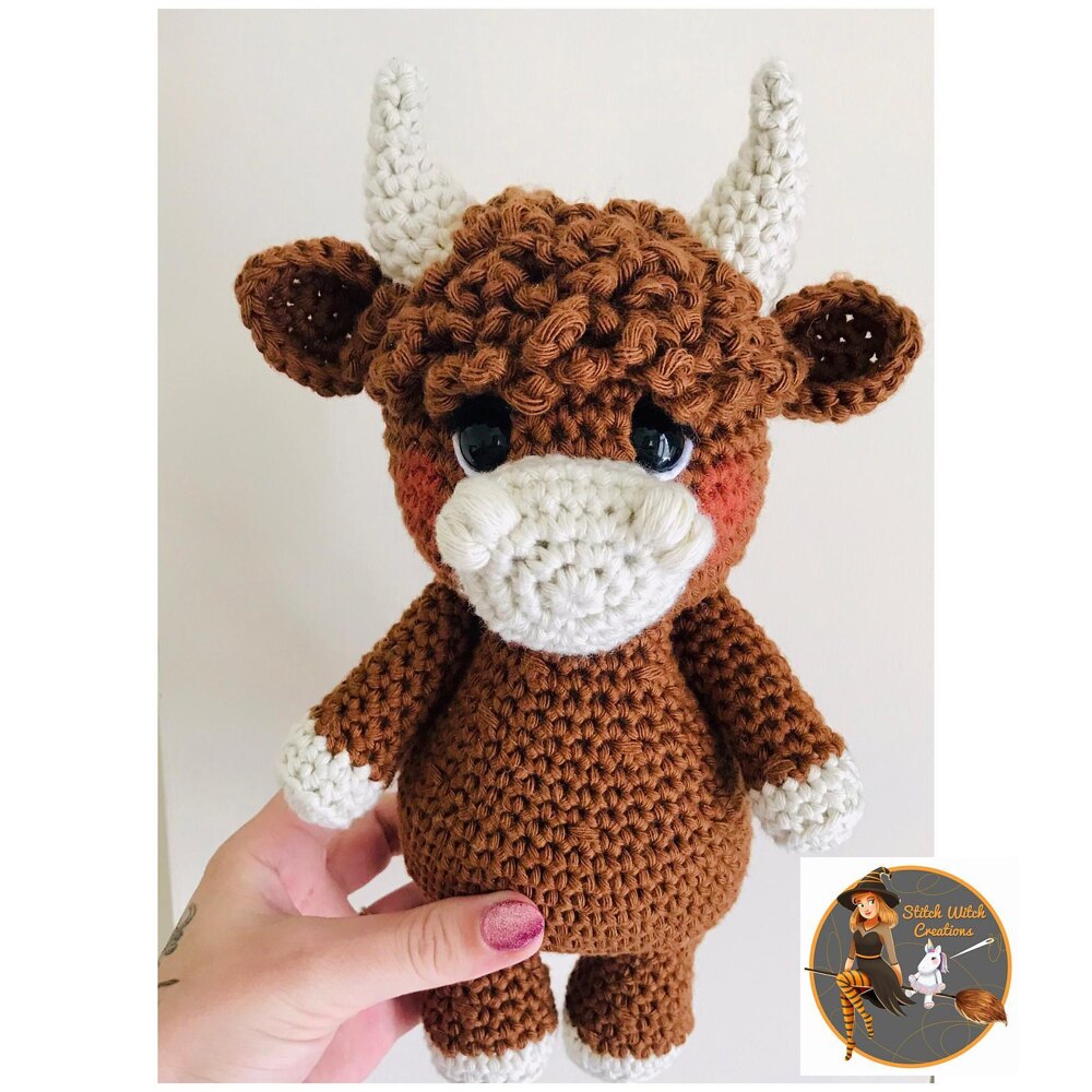Highland Cow Crochet Kit - 699919384884