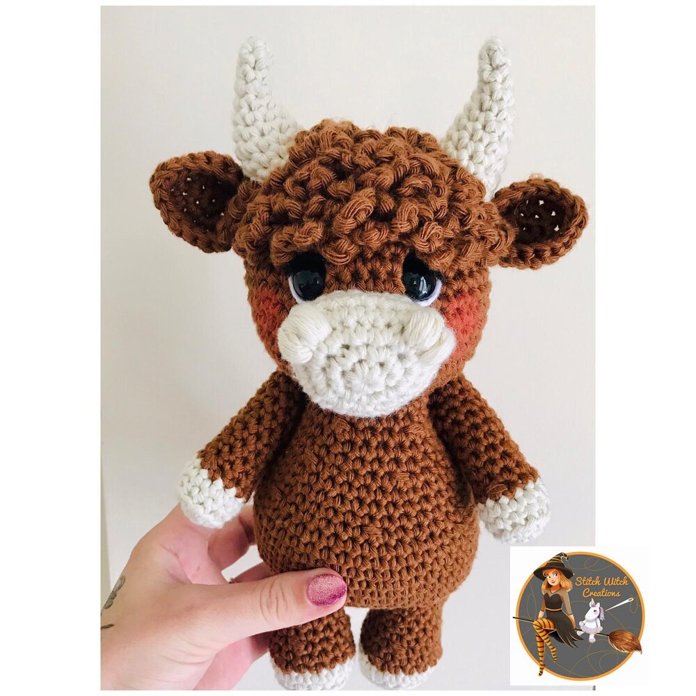 Highland Cow Crochet Kit