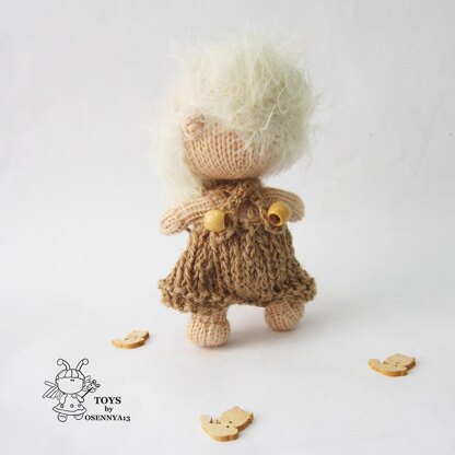 Pebble doll Brownie house spirit