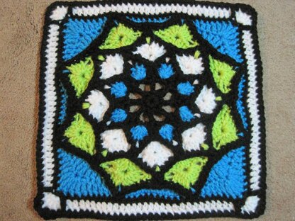 Sun Catcher Afghan Square