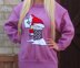 Christmas Santa Sitting On Chimney Jumper