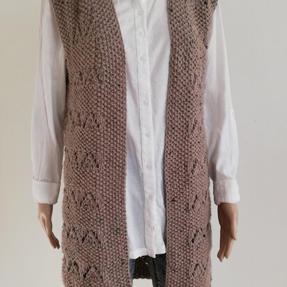 Winter Prairie vest