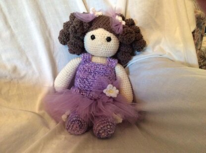 Sweet Lavender and Daisy Ballerina