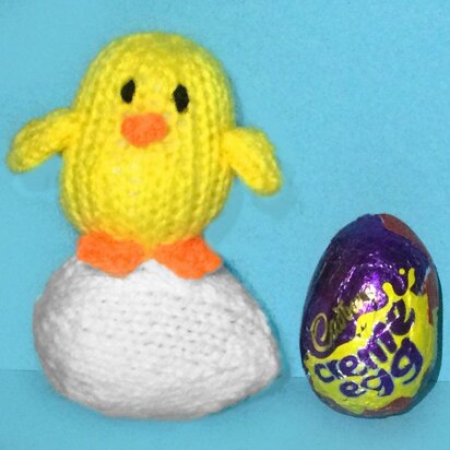 Easter Chick on Egg chocolate cover