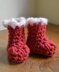 #184 Chunky Crochet Booties