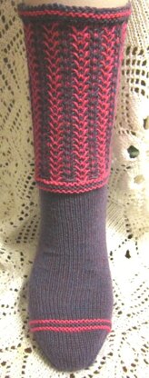 A Touch of Pizzazz Socks