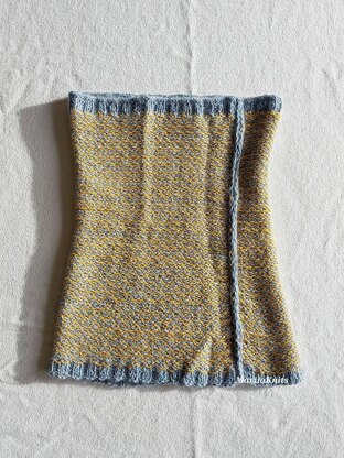 Blue and Yellow Cowl