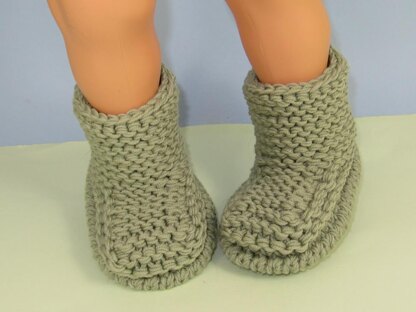 Simple Superfast Children's Garter Stitch Ankle Boots
