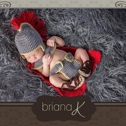 Newborn Gladiator/Roman/Greek/Spartan Warrior