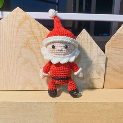 Santa Clause Amigurumi Doll