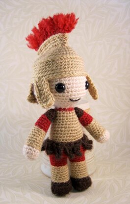 Roman Soldier Amigurumi