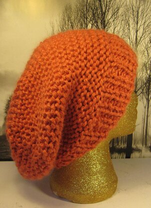 Superfast Garter Stitch Super Slouch Hat