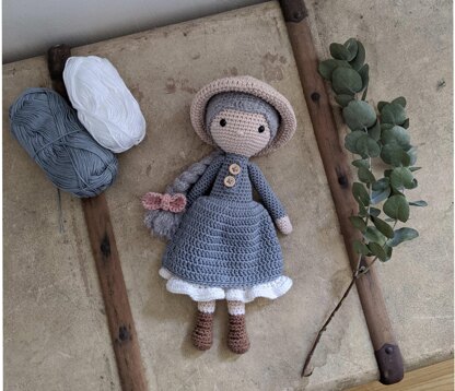 Sophie, crochet doll