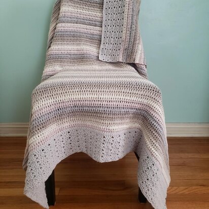 Mother of Pearl Throw Blanket