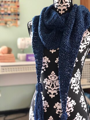 Jeans Triangle Scarf