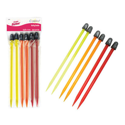 Susan Bates Crystalites Knitting Needles