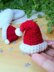 Mini Santa hat Christmas tree ornament