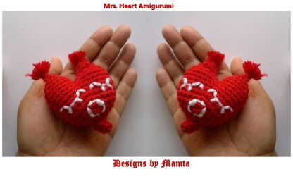 Unique Crochet Amigurumi Heart Pattern For Valentine