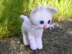 White kitty amigurumi